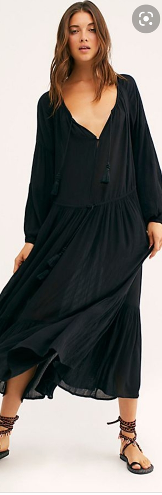 Free people never forget maxi dress